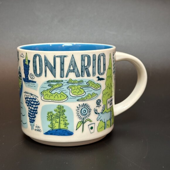 NEW Starbucks Been There Series Ontario Ceramic Mug, 14 Oz - Picture 4 of 9